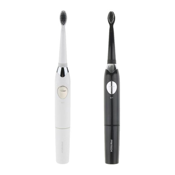 smart electric toothbrush kid battery operated with 2 brush heads oral care