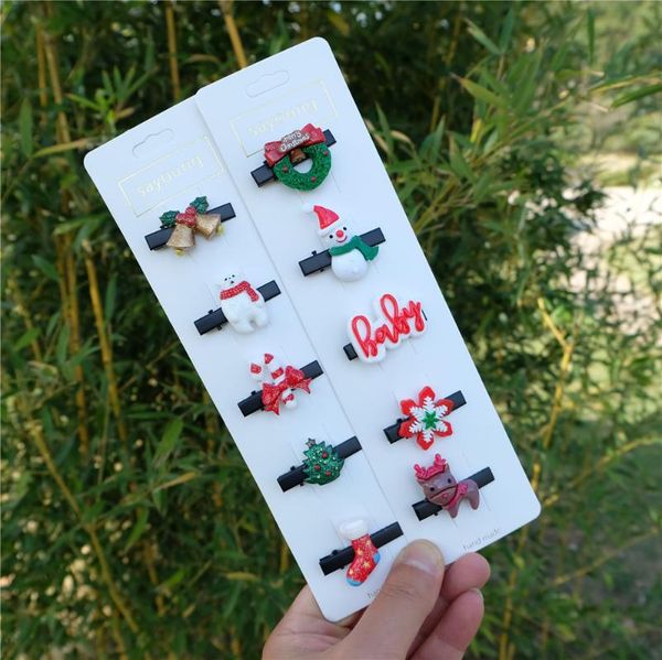 hair accessories 2/5pcs/set girls christmas clip kids snowman barrettes children cute deer hairpins headwear baby 2021, Slivery;white
hair accessories 2/5pcs/set girls christmas clip kids snowman barrettes children cute deer hairpins headwear baby 2021, Slivery;white
