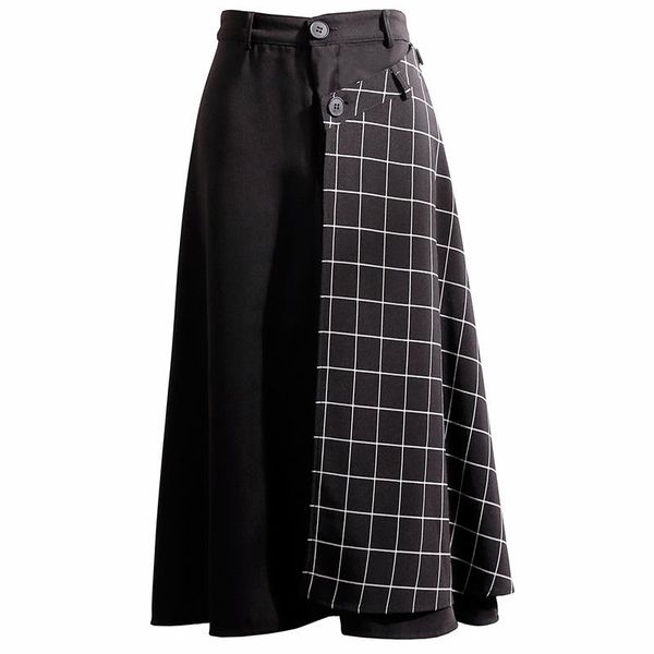 skirts 2021 spring plaid women black vintage design high waist pocket slim a-line lady quality
skirts 2021 spring plaid women black vintage design high waist pocket slim a-line lady quality