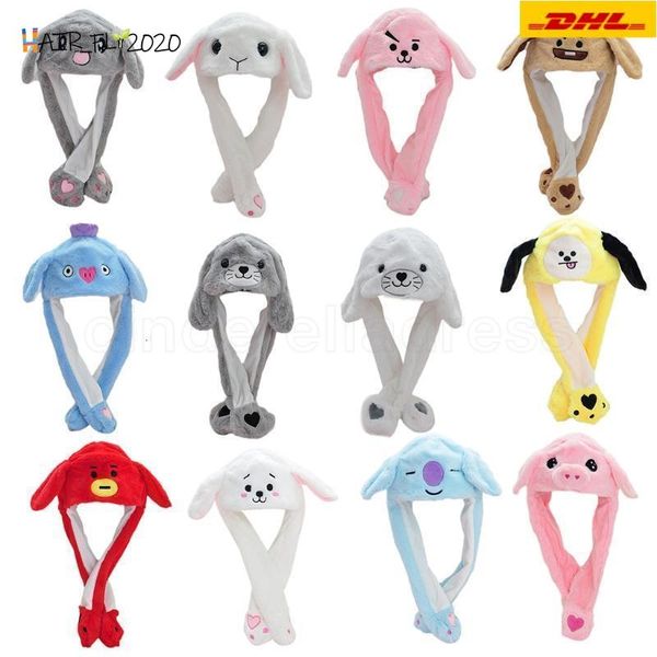 plush moving animal ears hat funny hand pinching airbag cute cartoon earflap cap stuffed toys with paws for women girls ha29
plush moving animal ears hat funny hand pinching airbag cute cartoon earflap cap stuffed toys with paws for women girls ha29