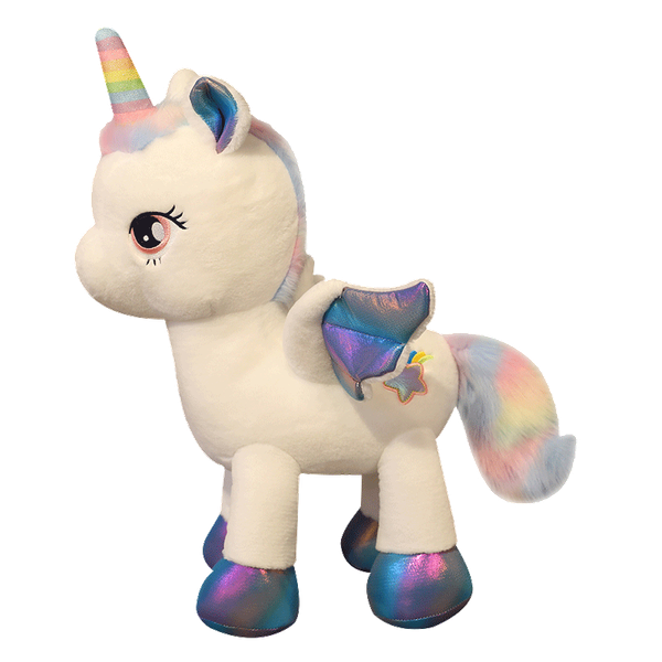 new ins rainbow color plush unicorn flying horse 40/60/80cm girl boy stuffed unicorn fuzzy soft plushie children gift
new ins rainbow color plush unicorn flying horse 40/60/80cm girl boy stuffed unicorn fuzzy soft plushie children gift
