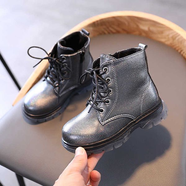 children martin boots girls autumn and winter thin velvet fashion boots boys british style short boo 210713, Black;grey
children martin boots girls autumn and winter thin velvet fashion boots boys british style short boo 210713, Black;grey