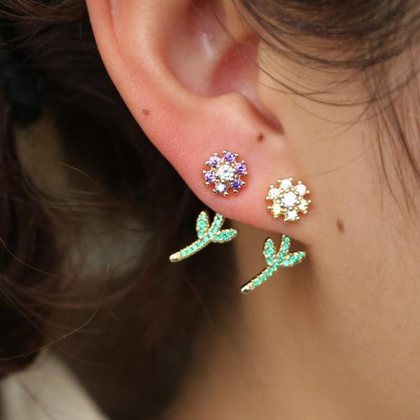 stud 2021 fashion flower earrings cute jewelry for women girls lovely delicate rainbow cz earring, Golden;silver
stud 2021 fashion flower earrings cute jewelry for women girls lovely delicate rainbow cz earring, Golden;silver