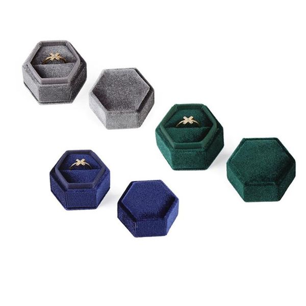 Jewelry Pouches, Bags Exquisite Small Hexagonal Engagement Wedding Box Ring Display Holder Flannel, Pink;blue
Jewelry Pouches, Bags Exquisite Small Hexagonal Engagement Wedding Box Ring Display Holder Flannel, Pink;blue