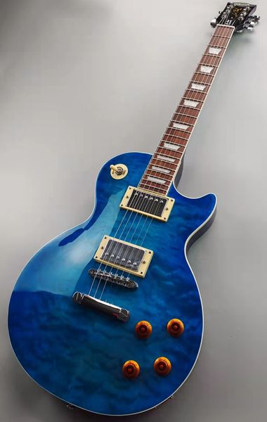 electric guitar, blue big flower mahogany body, environmental paint, rosewood fingerboard,
electric guitar, blue big flower mahogany body, environmental paint, rosewood fingerboard,