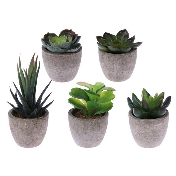 decorative flowers & wreaths 5pcs retro artificial succulents simulation green plants creative fake potted bonsai decor for home
decorative flowers & wreaths 5pcs retro artificial succulents simulation green plants creative fake potted bonsai decor for home