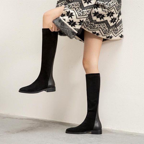 boots square toe women's office 2021 fall winter knee high heels wide leg side zipper est black long shoes woman
boots square toe women's office 2021 fall winter knee high heels wide leg side zipper est black long shoes woman