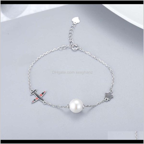 link, chain bracelets jewelry drop delivery 2021 link the s925 sier star pearl bracelet is a simple and creative diy air tug aircraft handpi, Black
link, chain bracelets jewelry drop delivery 2021 link the s925 sier star pearl bracelet is a simple and creative diy air tug aircraft handpi, Black