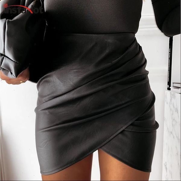 faux leather pleated asymmetric black womens skirts high waist slim mini fashion elegant casual ruched
faux leather pleated asymmetric black womens skirts high waist slim mini fashion elegant casual ruched