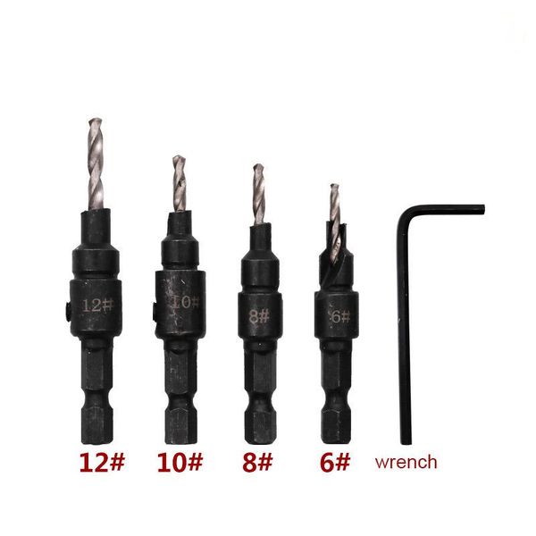 professional drill bits high-quality hand tools set woodworking bit high-speed steel hole opener kit with wrench
professional drill bits high-quality hand tools set woodworking bit high-speed steel hole opener kit with wrench