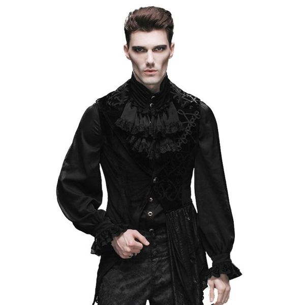 men's vests devil fashion men gothic sleeveless flower asymmetric winter evevning dinner waistcoat, Black;white
men's vests devil fashion men gothic sleeveless flower asymmetric winter evevning dinner waistcoat, Black;white