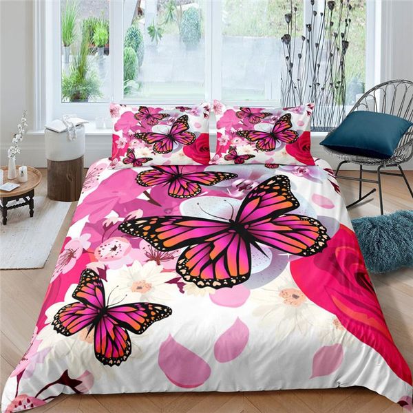 bedding sets luxury 3d butterfly printed 2/3pcs kids set comfortable animal duvet cover pillowcase home textile and king size
bedding sets luxury 3d butterfly printed 2/3pcs kids set comfortable animal duvet cover pillowcase home textile and king size