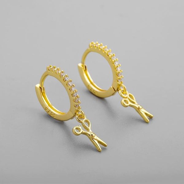hoop & huggie 925 sterling silver scissors earrings for women men cute cz ear jewelry gifts, Golden;silver
hoop & huggie 925 sterling silver scissors earrings for women men cute cz ear jewelry gifts, Golden;silver