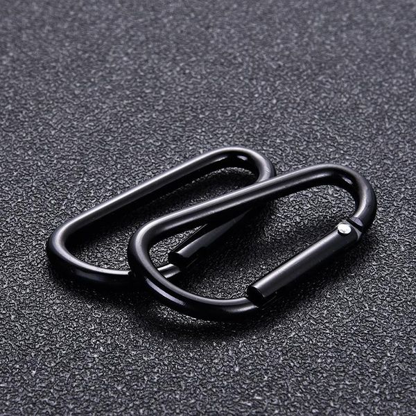 cords, slings and webbing 1/5/10pcs practical black d shaped aluminum alloy carabiner hook keychain climbing equipment karabiner mosqueton
cords, slings and webbing 1/5/10pcs practical black d shaped aluminum alloy carabiner hook keychain climbing equipment karabiner mosqueton