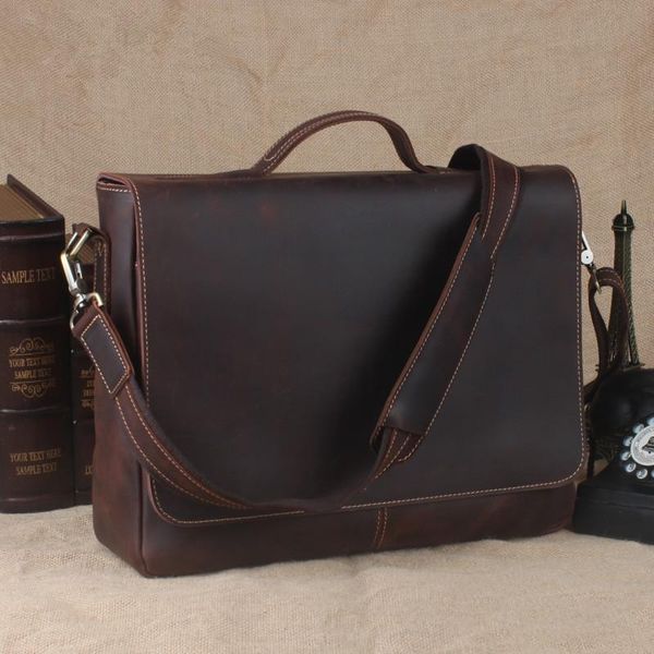 european and american retro leather men handbag shoulder crossbody bag 15-inch file computer crazy horse briefcase briefcases
european and american retro leather men handbag shoulder crossbody bag 15-inch file computer crazy horse briefcase briefcases
