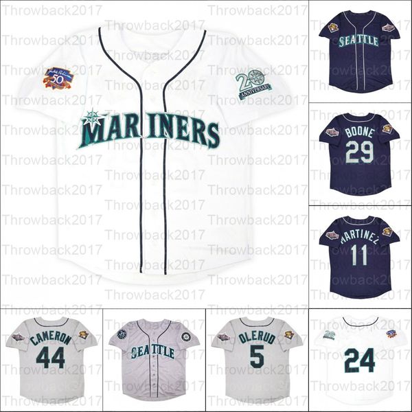 retro baseball jersey 1997 2001 and 2012 seattle home road jerseys 11 edgar martinez 5 john olerud 29 bret boone 44 cameron, Blue;black
retro baseball jersey 1997 2001 and 2012 seattle home road jerseys 11 edgar martinez 5 john olerud 29 bret boone 44 cameron, Blue;black