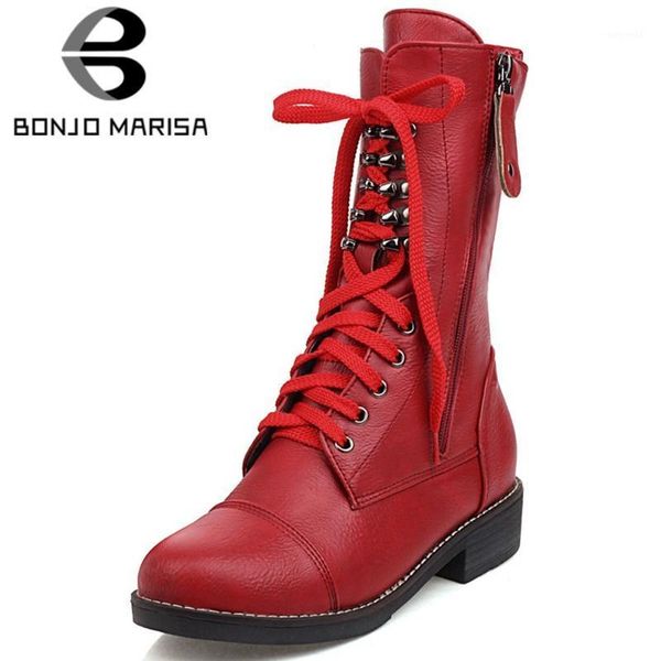 boots bonjomarisa ladies mature high lace-up cool street ankle women 2021 low heel shoes1, Black
boots bonjomarisa ladies mature high lace-up cool street ankle women 2021 low heel shoes1, Black