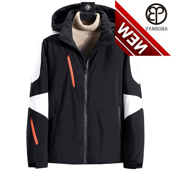 asesmay new arrival brand clothing men down jacket thick warm winter male coats hooded parka casual tracksuit joggers outerwear, Black
asesmay new arrival brand clothing men down jacket thick warm winter male coats hooded parka casual tracksuit joggers outerwear, Black