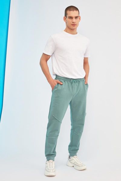 running pants trendyol men 's regular fit sweatpants tmnss21ea0135, Black;blue
running pants trendyol men 's regular fit sweatpants tmnss21ea0135, Black;blue