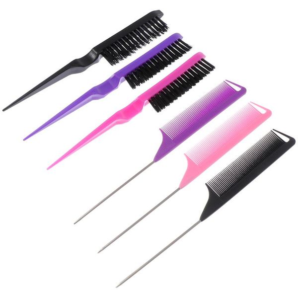 hair brushes 3sets practical dye comb barbershop coloring brush hairstyle tool, Silver
hair brushes 3sets practical dye comb barbershop coloring brush hairstyle tool, Silver