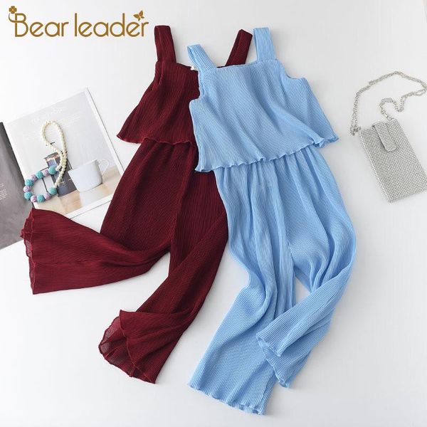 clothing sets bear leader girls kids summer jumpsuits 2021 fashion baby sleeveless outfits children casual clothes solid pleated, White
clothing sets bear leader girls kids summer jumpsuits 2021 fashion baby sleeveless outfits children casual clothes solid pleated, White