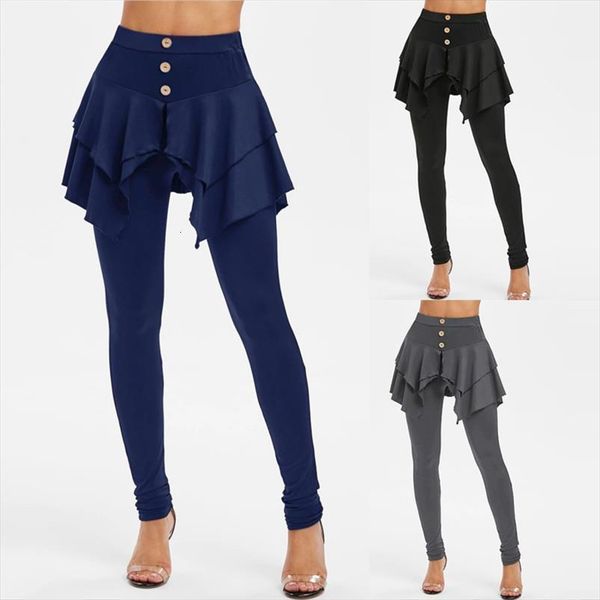 skirt sport fitness solid color women leggings print irregular button one piece pants high waist workout gym, Black
skirt sport fitness solid color women leggings print irregular button one piece pants high waist workout gym, Black