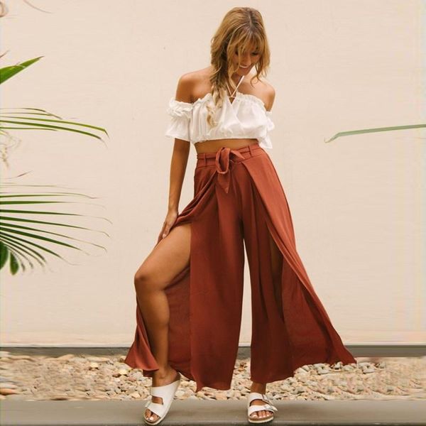 women's pants & capris 2021 autumn casual wide leg elegant high waist fat legs plus large size long trousers, Black;white
women's pants & capris 2021 autumn casual wide leg elegant high waist fat legs plus large size long trousers, Black;white