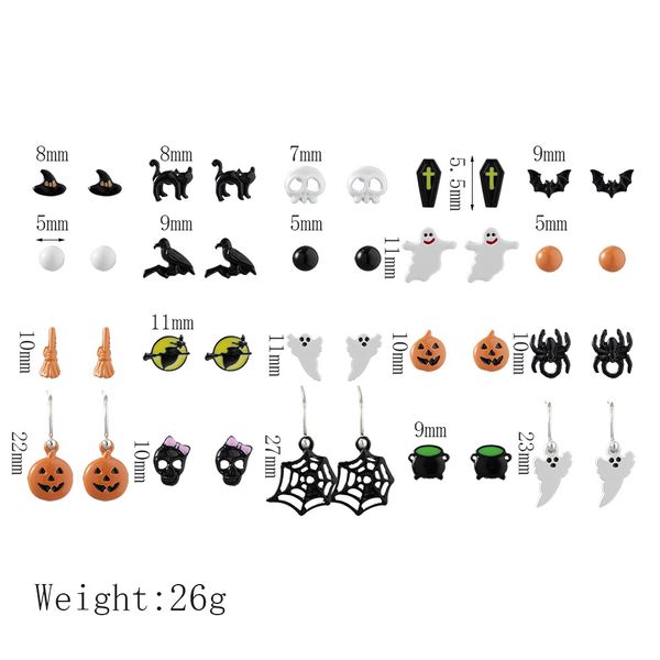nightmare before christmas halloween earrings punk skeleton pumpkin car funny cute samll stud earrings jewelry aretes de mujerdio chan conta, Silver
nightmare before christmas halloween earrings punk skeleton pumpkin car funny cute samll stud earrings jewelry aretes de mujerdio chan conta, Silver