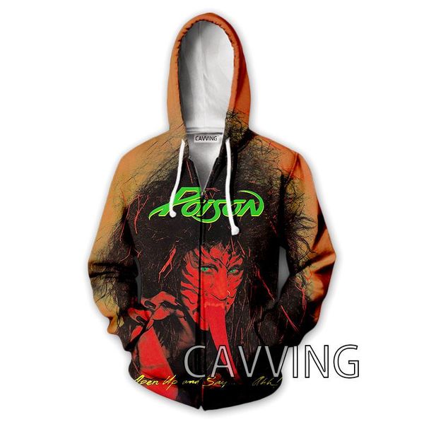 men's hoodies & sweatshirts cavving 3d print poison band zipper zip up hooded sweatshirt harajuku hoodie hip hop for men/women, Black
men's hoodies & sweatshirts cavving 3d print poison band zipper zip up hooded sweatshirt harajuku hoodie hip hop for men/women, Black