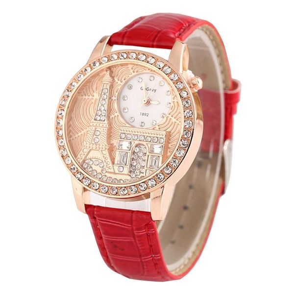 wristwatches eiffel tower women watch fashion casual diamond lady quartz, Slivery;brown
wristwatches eiffel tower women watch fashion casual diamond lady quartz, Slivery;brown