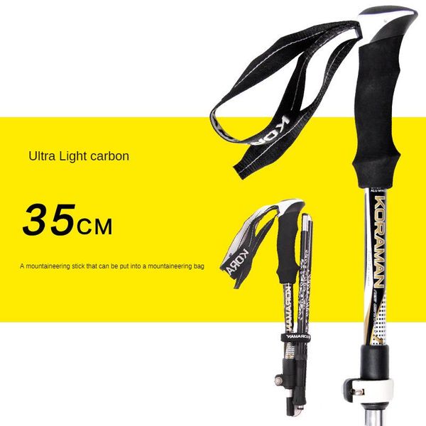 carbon alpenstock super light, portable, multi-functional, straight shank alloy, 5 folded rods, fiber hiking trekking poles
carbon alpenstock super light, portable, multi-functional, straight shank alloy, 5 folded rods, fiber hiking trekking poles