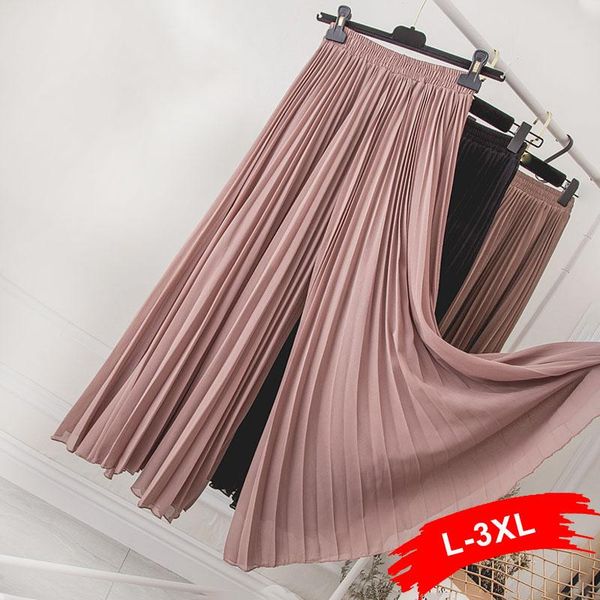 plus size pants elastic waist wide leg pleated chiffon 4xl 3xl summer spring loose capris trousers ankle length beach wear, Black
plus size pants elastic waist wide leg pleated chiffon 4xl 3xl summer spring loose capris trousers ankle length beach wear, Black