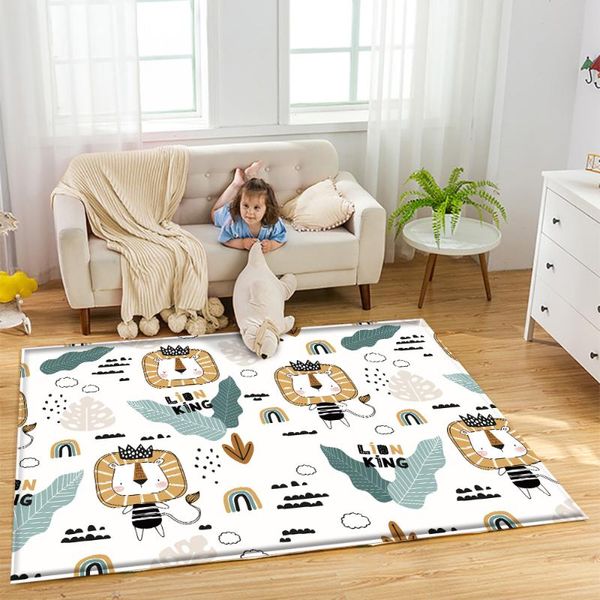 carpets brand cartoon lion king pattern flannel children carpet non-slip baby rectangular bedroom living room decor
carpets brand cartoon lion king pattern flannel children carpet non-slip baby rectangular bedroom living room decor