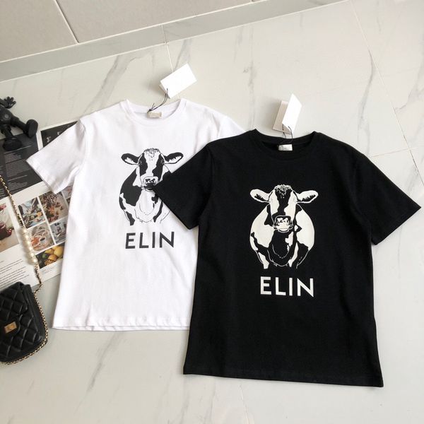 western style letter printed short sleeve t-shirt women's 2021 early spring korean loose large fashionable top, White
western style letter printed short sleeve t-shirt women's 2021 early spring korean loose large fashionable top, White