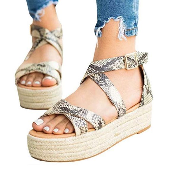 dress shoes sagace ladies outside flip flops womens fashion snakesk wedge pumps straw thick bottom roman sandals, Black
dress shoes sagace ladies outside flip flops womens fashion snakesk wedge pumps straw thick bottom roman sandals, Black