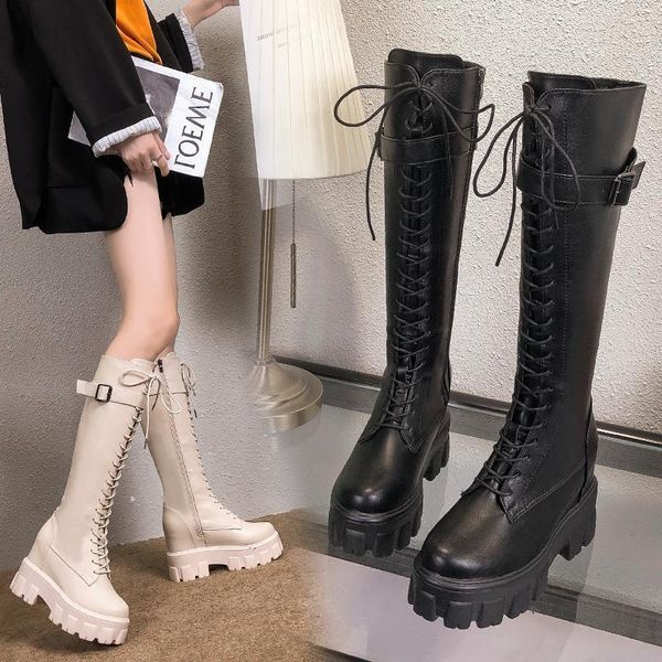 boots 2021 thicken winter knight women knee high long square heel retro thick motorcycle black white botas mujer
boots 2021 thicken winter knight women knee high long square heel retro thick motorcycle black white botas mujer