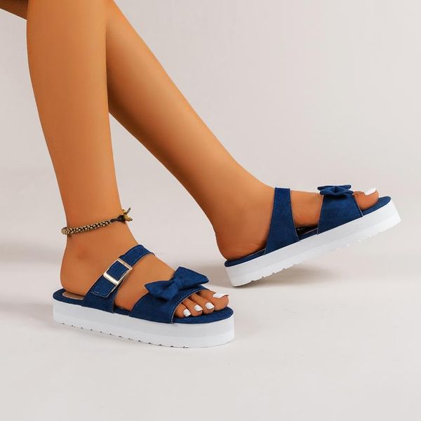 slippers 2021 women cute butterfly knot decorate solid simple beach thick-soled comfortable one button open toe, Black
slippers 2021 women cute butterfly knot decorate solid simple beach thick-soled comfortable one button open toe, Black