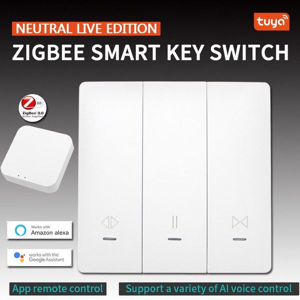 smart home control tuya zigbee 3.0 curtain switch eu button switches for roller shutter blind motor work with alexa google
smart home control tuya zigbee 3.0 curtain switch eu button switches for roller shutter blind motor work with alexa google