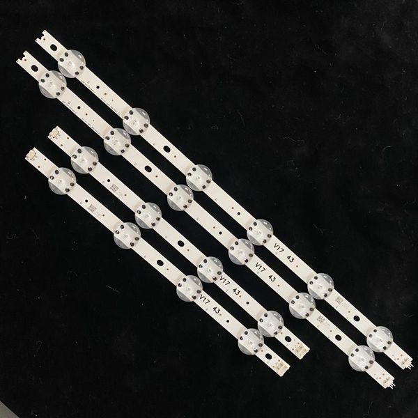 bar lights 7 kits led backlight strip 10 lamp for lg 43" v17 art3 2867 tv 43uj6525 43uj6565 43lj614v 43340c 43uj670v 43lj622v
bar lights 7 kits led backlight strip 10 lamp for lg 43" v17 art3 2867 tv 43uj6525 43uj6565 43lj614v 43340c 43uj670v 43lj622v