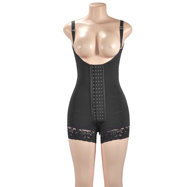women tummy control butt lifter body shaper with lace hem fajas reductoras colombianas high compression shapewear 4-row hooks, Black;white
women tummy control butt lifter body shaper with lace hem fajas reductoras colombianas high compression shapewear 4-row hooks, Black;white