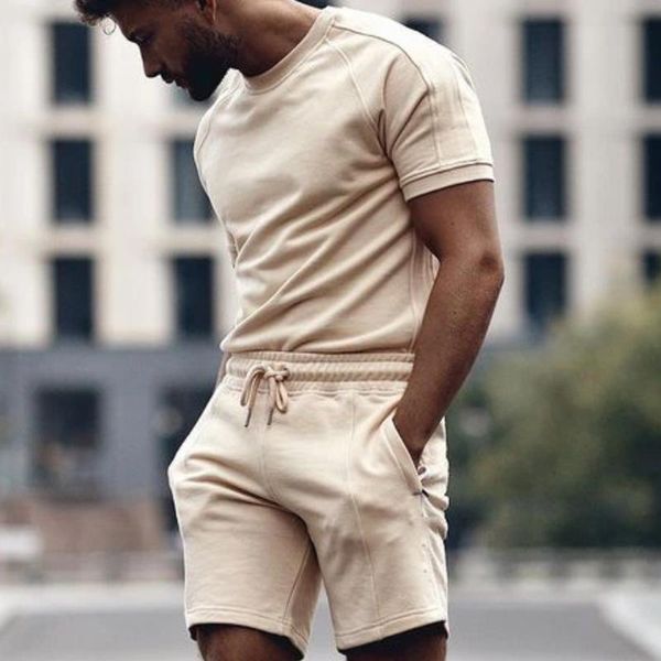 men's tracksuits clothes for men joggers tracksuit 2pcs/set short sleeve t-shirt shorts set gym sports summer sweatsuit casual sets, Gray
men's tracksuits clothes for men joggers tracksuit 2pcs/set short sleeve t-shirt shorts set gym sports summer sweatsuit casual sets, Gray