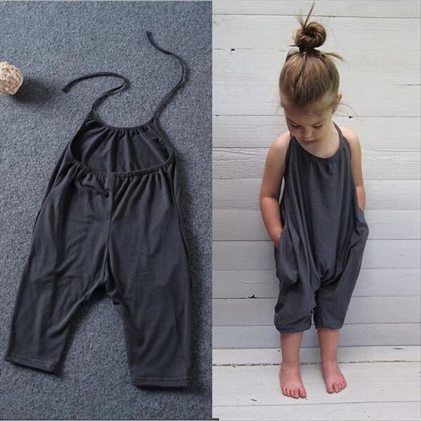 kids baby girls sleeveless halter strap cotton romper jumpsuit harem trousers summer body suit clothes 2 8y, Blue
kids baby girls sleeveless halter strap cotton romper jumpsuit harem trousers summer body suit clothes 2 8y, Blue