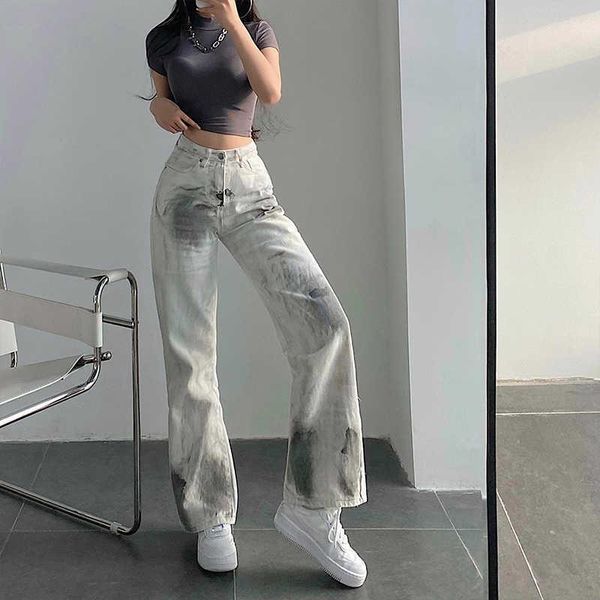 women's jeans womengaga tie dye high waist mom women boyfriend for woman loose thin wide leg pants straight casual trousers denim cs16, Blue
women's jeans womengaga tie dye high waist mom women boyfriend for woman loose thin wide leg pants straight casual trousers denim cs16, Blue