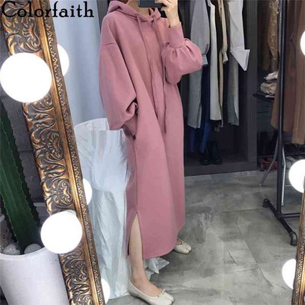 women's autumn winter dresses solid hooded lantern sleeve split korean oversize elegant long dress dr691 210416, Black;gray
women's autumn winter dresses solid hooded lantern sleeve split korean oversize elegant long dress dr691 210416, Black;gray