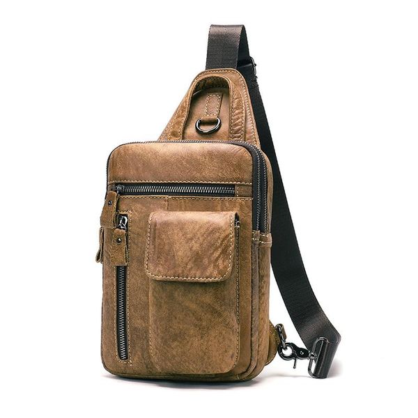 genuine leather men half moon bag the first layer chest casual messenger shoulder crossbody handbag waist bags
genuine leather men half moon bag the first layer chest casual messenger shoulder crossbody handbag waist bags