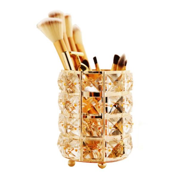 eyebrow tools & stencils 1pc makeup brush storage container round pen holder sundries deskbox (golden)
eyebrow tools & stencils 1pc makeup brush storage container round pen holder sundries deskbox (golden)