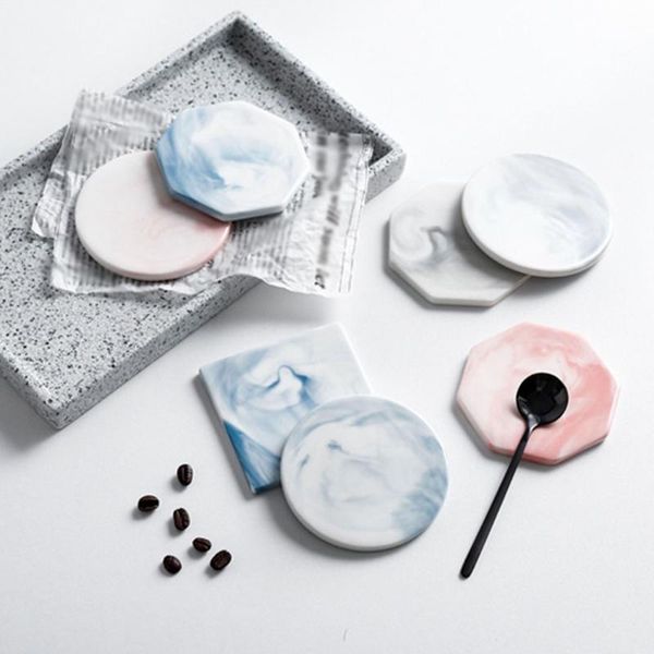 mats & pads cup mat marble style ceramic drink pot holder for dining table coffee accessories
mats & pads cup mat marble style ceramic drink pot holder for dining table coffee accessories