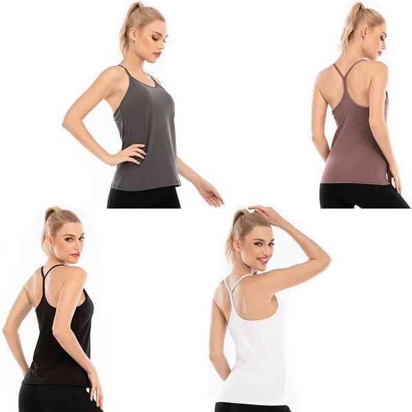 camisoles & tanks yoga sports vest shockproof running t-backless loose sleeveless fitness workout sling beauty back underwear women, Black;white
camisoles & tanks yoga sports vest shockproof running t-backless loose sleeveless fitness workout sling beauty back underwear women, Black;white