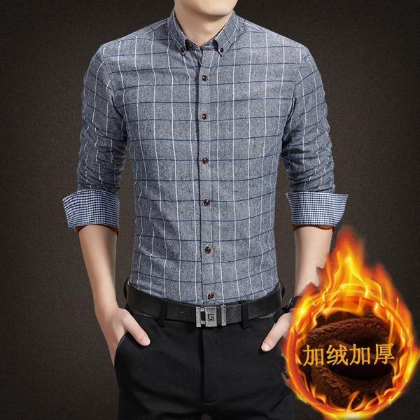 winter warm plaid casual men shirt long sleeves shirts mens fashion thick flannel camisa masculina men's, White;black
winter warm plaid casual men shirt long sleeves shirts mens fashion thick flannel camisa masculina men's, White;black