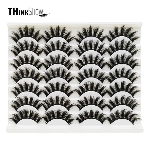 false eyelashes thinkshow 14 pairs/set 3d mink lashes natural fake long eyelash extension faux for beauty
false eyelashes thinkshow 14 pairs/set 3d mink lashes natural fake long eyelash extension faux for beauty